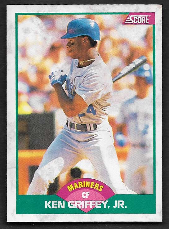 Griffey, Ken Jr.  1989 Score traded #100t ROOKIE MARINERS REDS