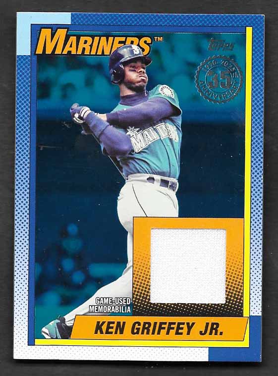 Griffey, Ken Jr. 2025 Topps 1990 relic 13/150  #90rukg  MARINERS REDS