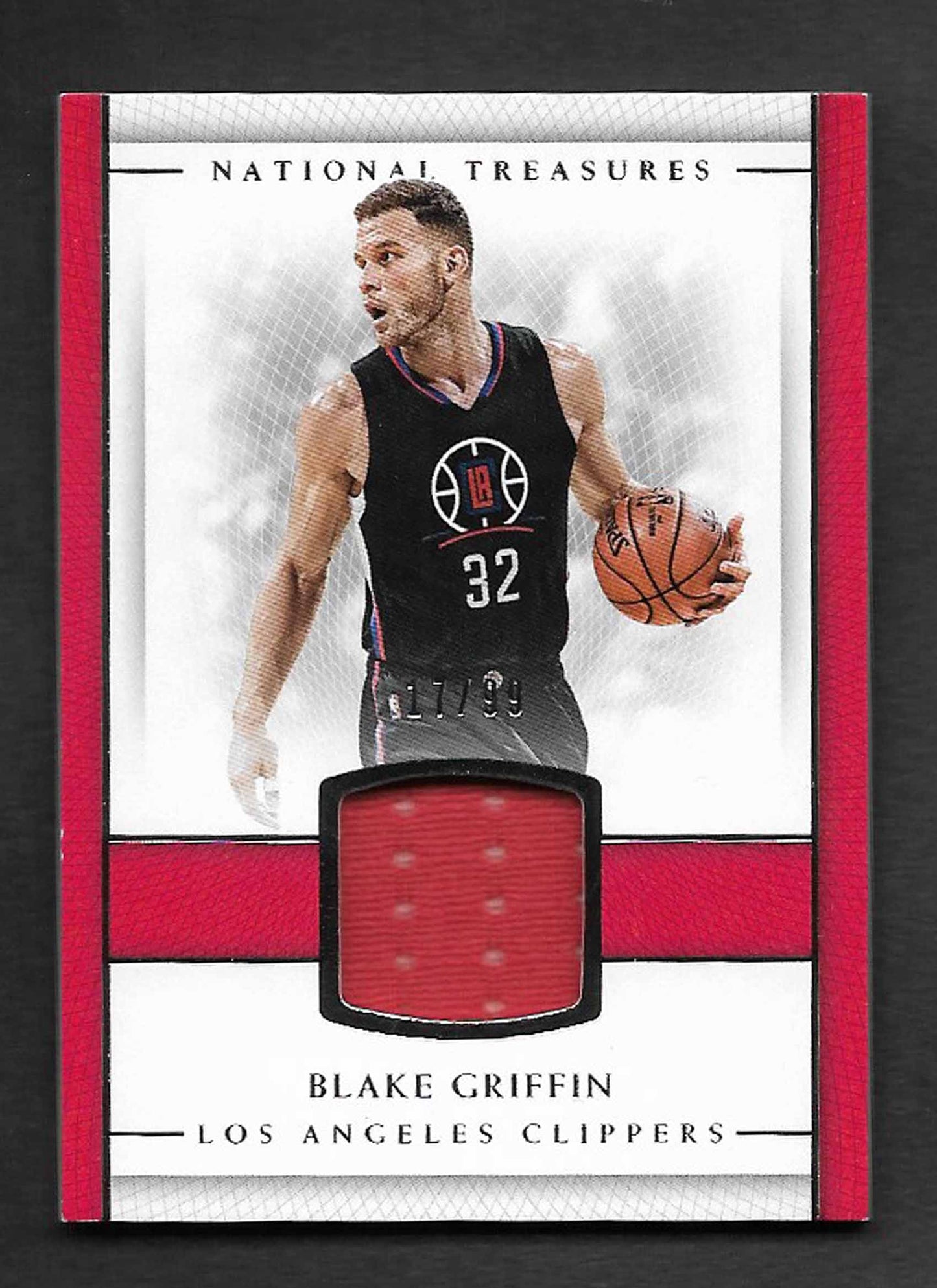 Griffin, Blake 2016 Panini National treasures jersey  17/99 #2