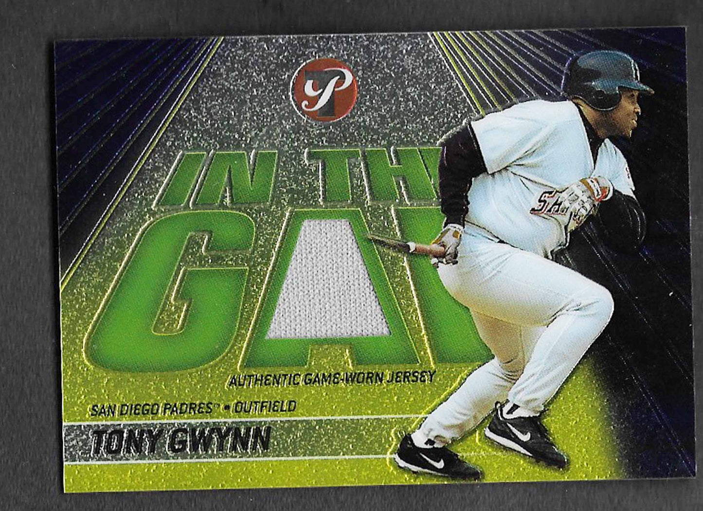 Gwynn, Tony 2002 Topps HOF in the gap jersey 568/1000 #igtg