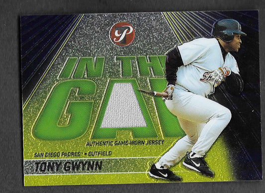 Gwynn, Tony 2002 Topps HOF in the gap jersey 568/1000 #igtg