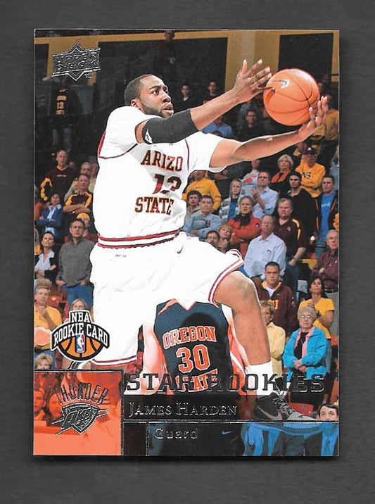 Harden, James 2009 UD star rookie #227