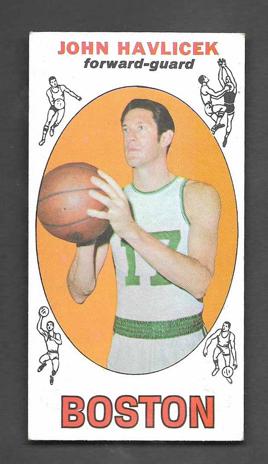 Havlicek, John 1969 Topps priced at low beckett #20