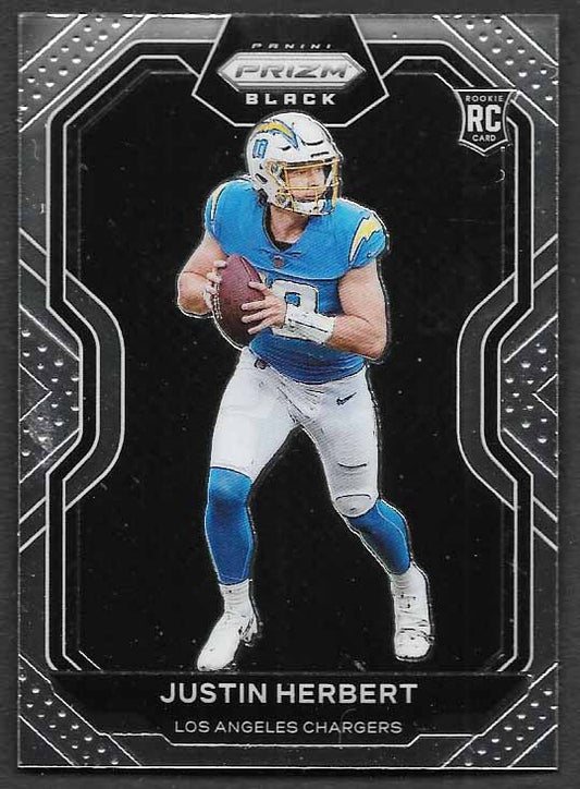 Herbert, Justin 2020 Prizm Black #pb-3  ROOKIE CHARGERS