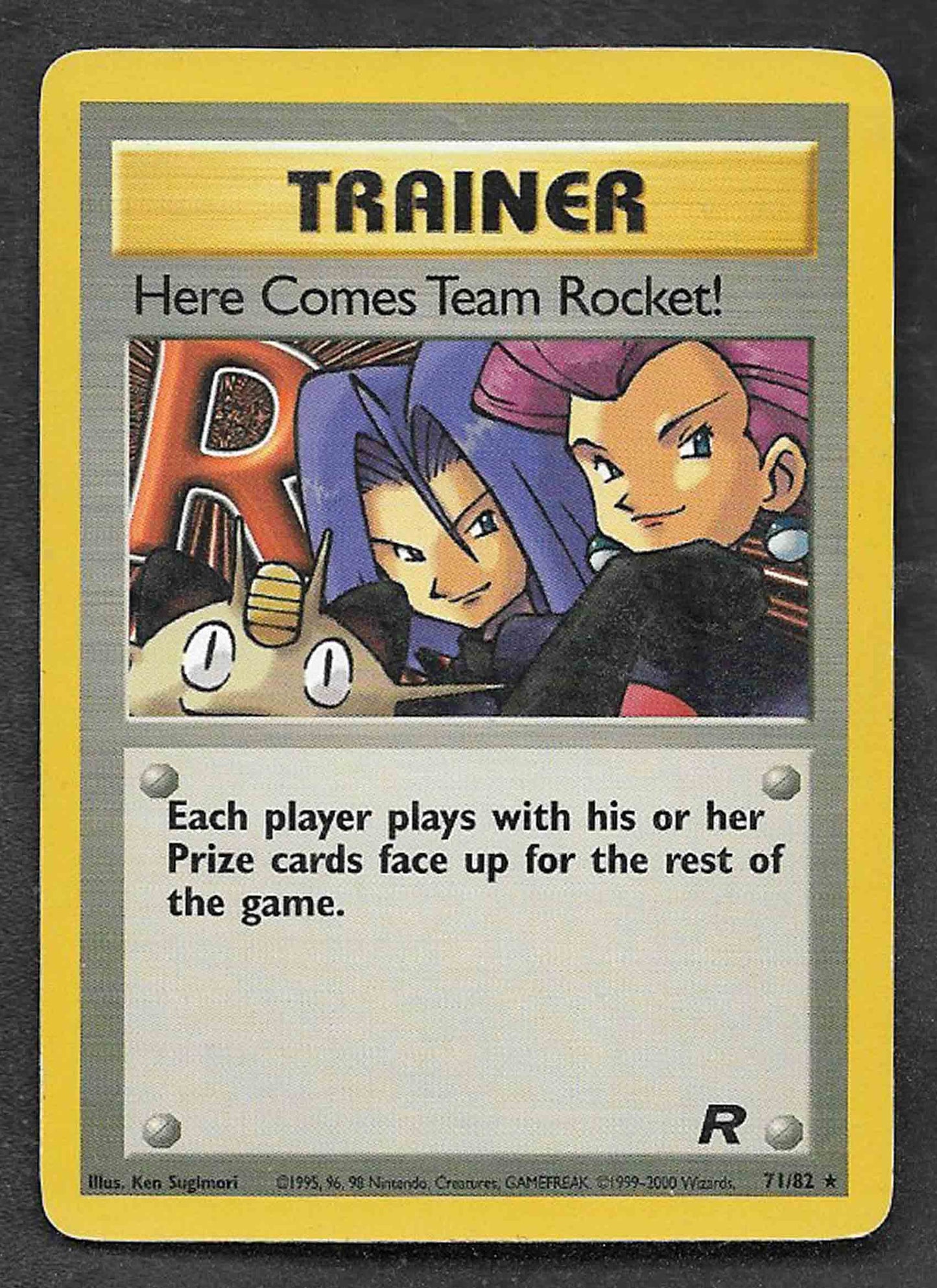 Here Comes Team Rocket 2000 original team rocket rare #71