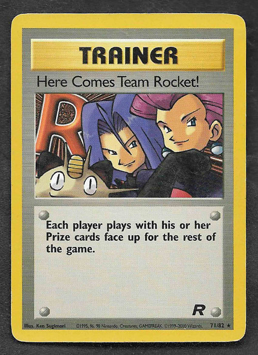 Here Comes Team Rocket 2000 original team rocket rare #71