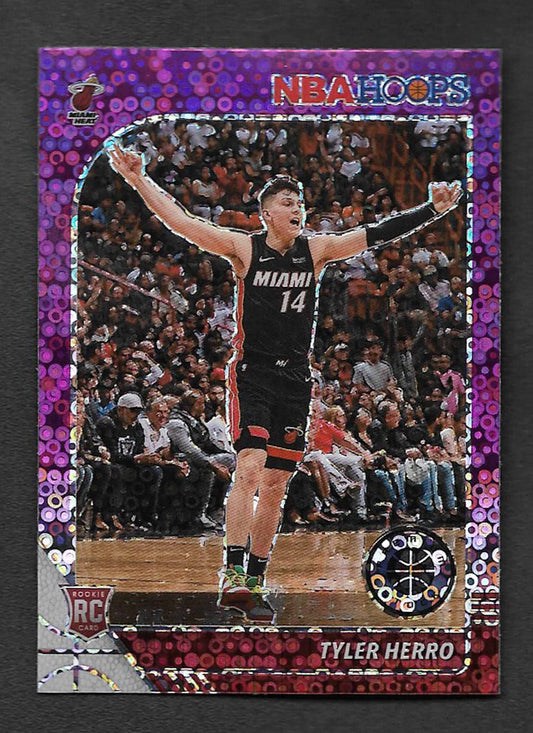 Herro, Tyler 2019 Hoops  purple disco #210