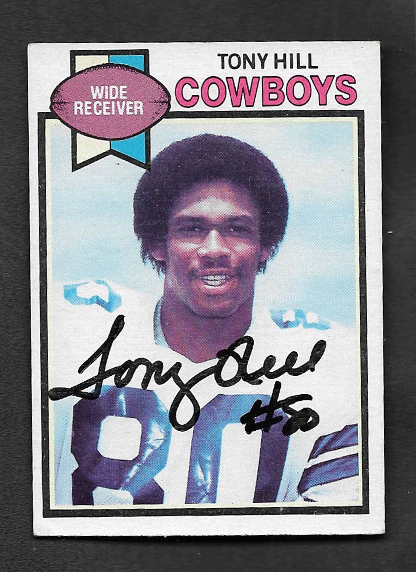 Hill, Tony 1979 Topps autograph TTM #182