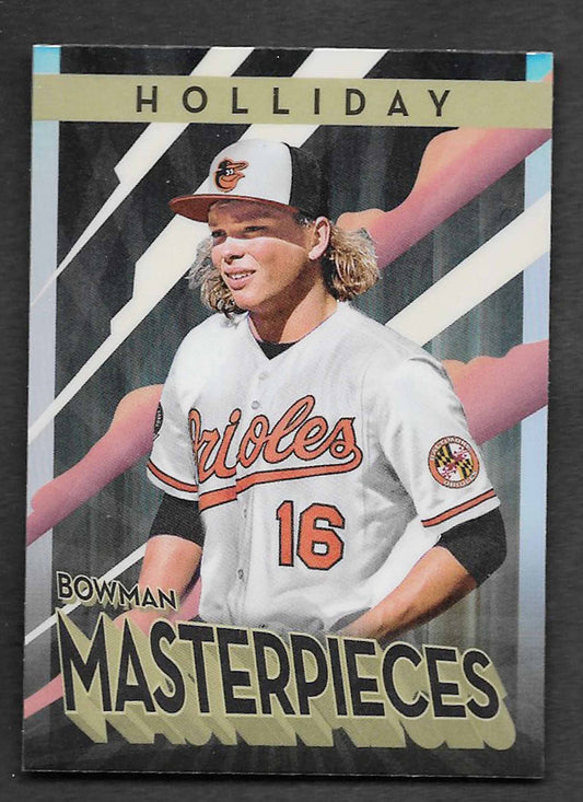 Holliday, Jackson 2022 Bowman Masterpieces #bm9