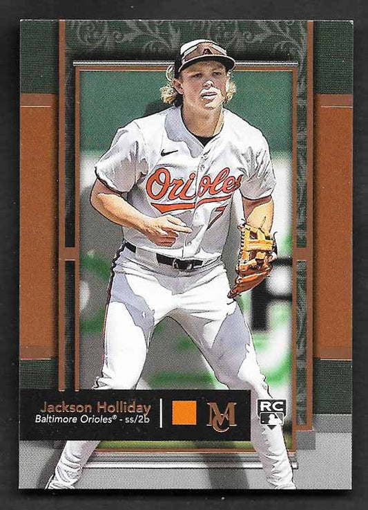 Holliday, Jackson 2024 Topps museum copper #76  ROOKIE ORIOLES