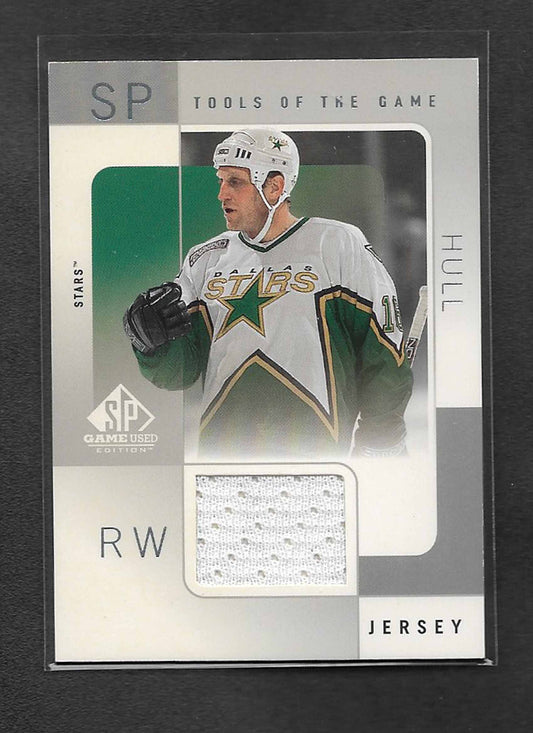 Hull, Brett 2000 SP Tools of the Game jersey #bh