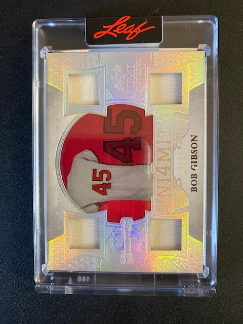 Gibson, Bob 2025 Leaf uni4mity jersey 23/35  # u5  CARDINALS