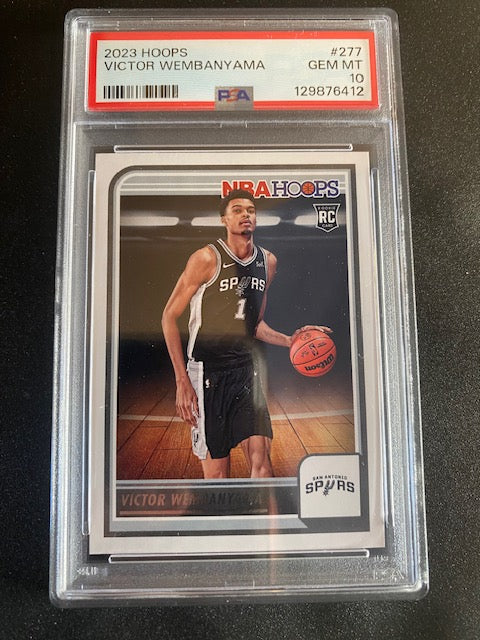 Wembanyama, Victor 2024 Hoops PSA 10 #277  ROOKIE SPURS