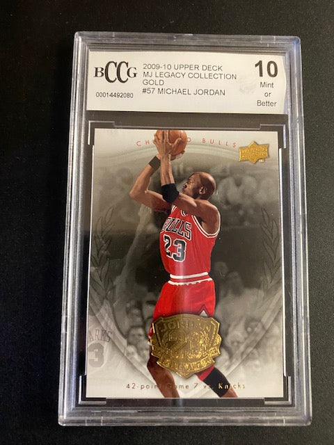 Jordan, Michael 2009 Upper Deck MJ Legacy gold #57  BULLS