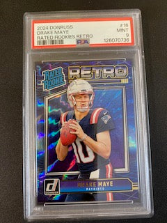 Maye, Drake  2024 Donruss rated rookie #16  ROOKIE PATRIOTS