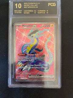 Miraidon ex  FCG 10  #227