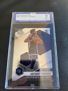 Edwards, Anthony 2020 Panini Mosaic ISA 9  #261  ROOKIE TIMBERWOLVES