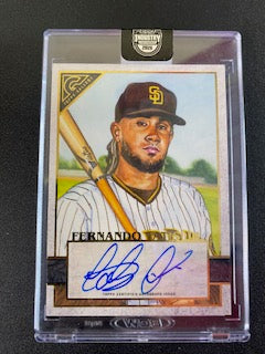 Tatis, Fernando Jr. 2020 Topps Gallery autograph #84  PADRES