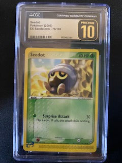 Seedot ex 76/100 CGC Pristine 10