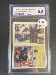Ronaldo, Christiano  Adu  CCG 9.5  ROOKIE