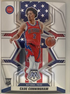 Cunningham, Cade 2021 Panini Mosaic #260  ROOKIE COWBOYS PISTONS