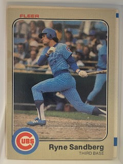 Sandberg, Ryne 1983 Fleer 507  ROOKIE CUBS