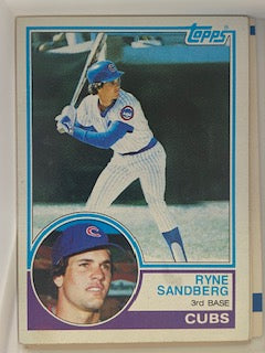 Sandberg, Ryne 1983 Topps 83  ROOKIE CUBS