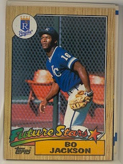 Jackson, Bo  1987 Topps 170  ROOKIE ROYALS RAIDERS