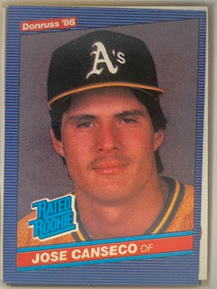 Canseco, Jose 1986 Donruss 39  ROOKIE A'S ATHLETICS