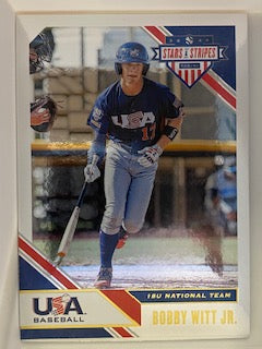 Witt, Bobby Jr. 2020 Panini Stars Stripes silver foil #88  ROOKIE ROYALS