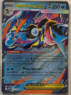 Mega Greninja ex 22