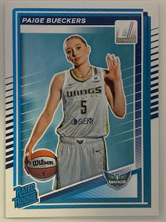 Bueckers, Paige 2025 Donruss rated rookie 86  ROOKIE WINGS