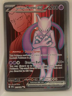 Team Rocket's Mewtwo ex 213