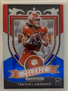 Lawrence, Trevor 2021 Prizm Draft red white blue 161  ROOKIE JAGUARS