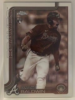 Baldwin, Drake 2025 Topps Chrome sepia #usc96  ROOKIE BRAVES
