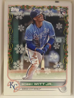 Witt, Bobby Jr. 2022 Topps Holiday hw150  ROOKIE ROYALS