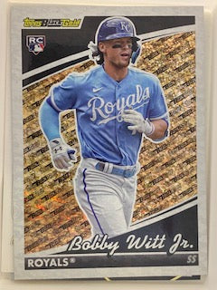 Witt, Bobby Jr. 2022 Topps black gold bg11  ROOKIE ROYALS