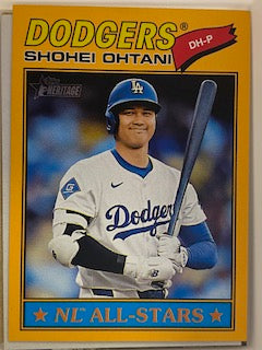 Ohtani, Shohei 2026 Topps Heritage dark yellow 290  DODGERS ANGELS