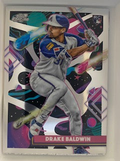 Baldwin, Drake 2025 Topps Cosmic Chrome #96  ROOKIE BRAVES