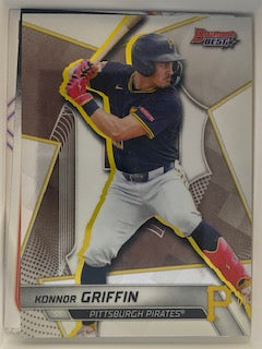 Griffin, Konnor 2025 Bowman Best refractor  tp27  ROOKIE PIRATES