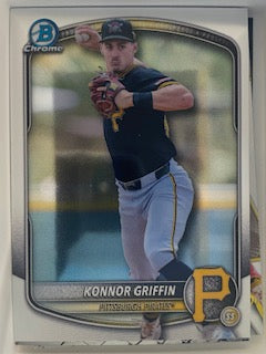 Griffin, Konnor 2025 Bowman Chrome draft bdc102  ROOKIE PIRATES