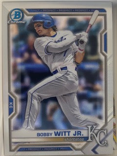 Witt, Bobby Jr. 2021 Bowman Chrome refractor  bdc47  ROOKIE ROYALS