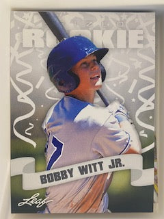Witt, Bobby Jr. 2019 Leaf prized rookies  9  ROOKIE ROYALS