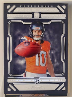 Nix, Bo 2024 Panini Photogenic rookie portraits  ROOKIE BRONCOS