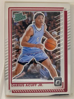 Acuff, Darius Jr.  2025 Donruss optic holo  #63  ROOKIE RAZORBACKS KINGS