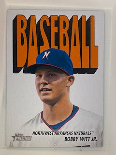 Witt, Bobby Jr. 2021 Topps Heritage minor #72tpcc14  ROOKIE ROYALS