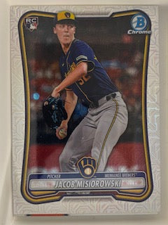 Misiorowski, Jacob 2026 Bowman mojo #35  ROOKIE BREWERS