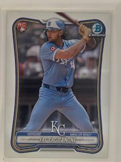 Caglianone, Jac 2026 Bowman red logo redemption #75  ROOKIE ROYALS