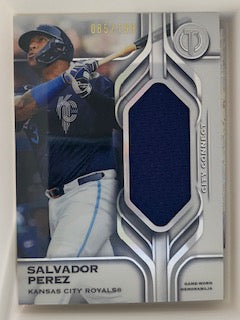 Perez, Salvador 2026 Topps tribute tributaries relic 85/199 #tsp  ROYALS