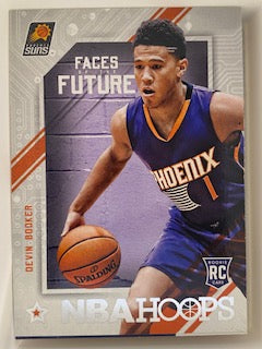 Booker, Devin 2015 Hoops faces of future #11  ROOKIE SUNS